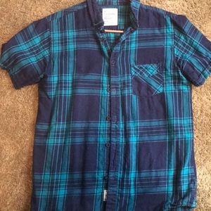 Cuidado con el Perro short sleeve button up